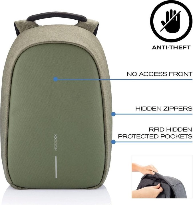 Produktbild Xddesign Bobby Hero Reg Backpack Green (18 l)