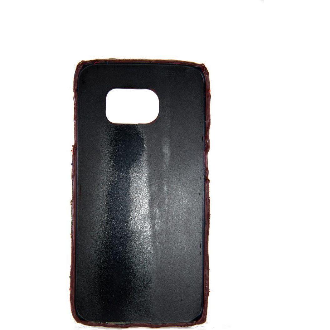 Thumbnail - König Design Handyhülle für Samsung Galaxy S6 Edge Schutzcase Backcover Bumper Etuis Braun (Samsung Galaxy S6 Edge), Sma...