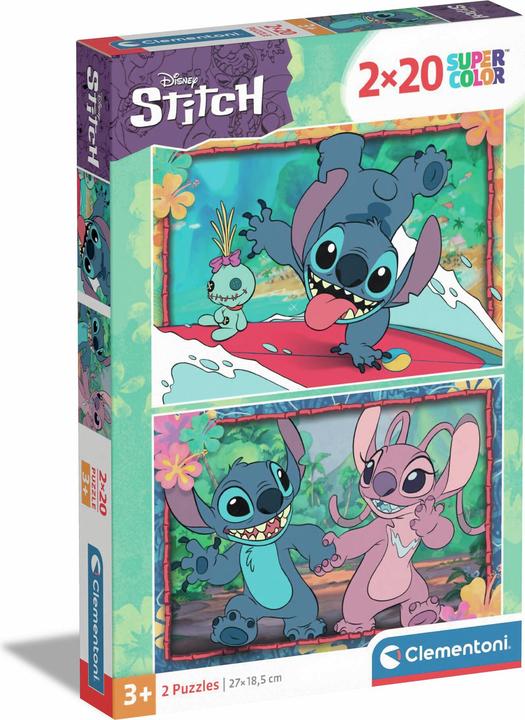 Produktbild Clementoni Stitch Puzzel 2x20st. (20 Teile)