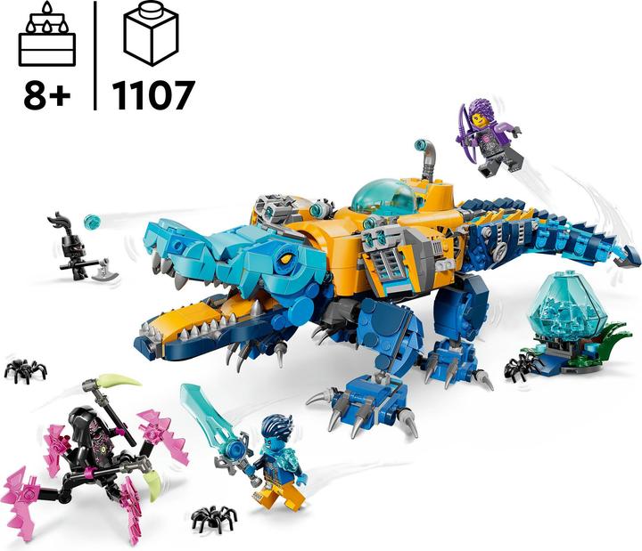 Produktbild LEGO Krokodil-U-Boot (71512, LEGO Dreamzzz)