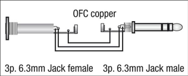 Image du produit DAP-Audio Fl40 (6 m, Câble jack 6,3 mm)