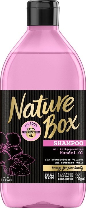 Nature Box Mandel Öl (385 ml, Flüssiges Shampoo)