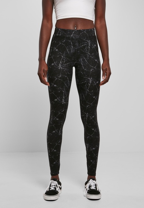 Actual product image Urban Classics Ladies Soft AOP Leggings (XS)