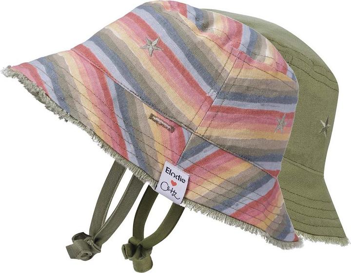 Immagine prodotto Elodie x CLARA HALLENCREUTZ - Cappello da sole reversibile Rainbow Trails
