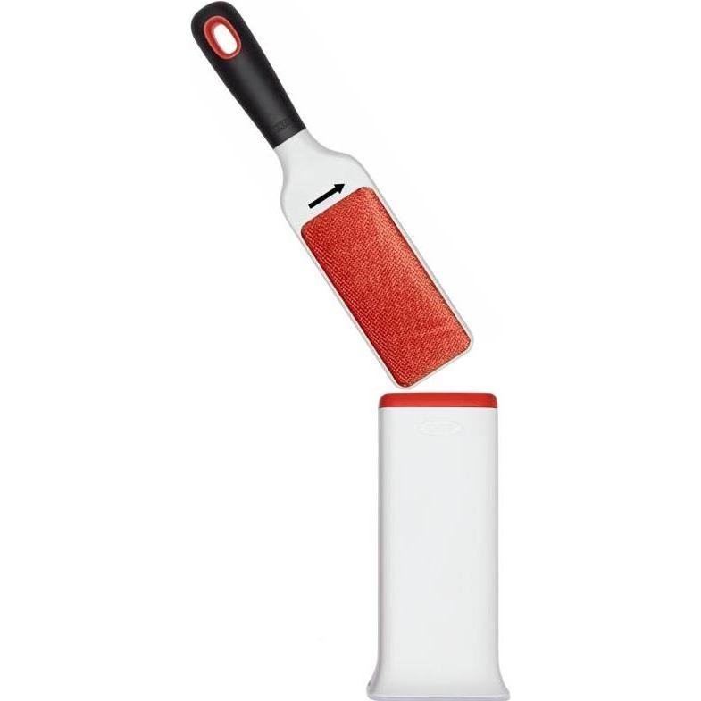 Thumbnail - OXO Flusenentfernerbürste, Fusselentferner, Schwarz, Rot, Orange