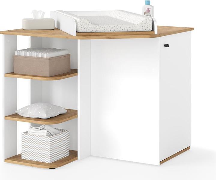 Gold power oak, White