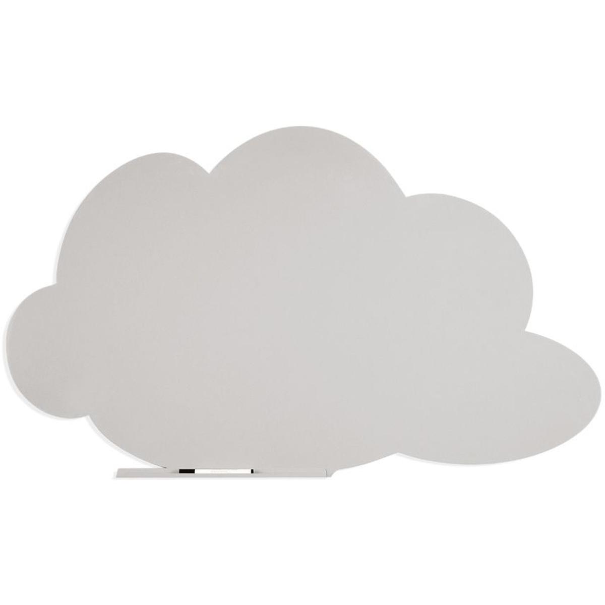Rocada, Präsentationstafel, Symbol-Tafel Skinshape Wolke lackiert 100x150cm RAL 7035 lichtgrau (100 x 150 cm)