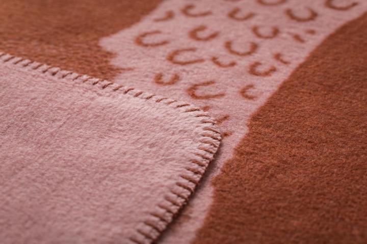 Actual product image David Fussenegger Baby-Veloursd.KiDs Alpaka rosa (100 x 75 cm)