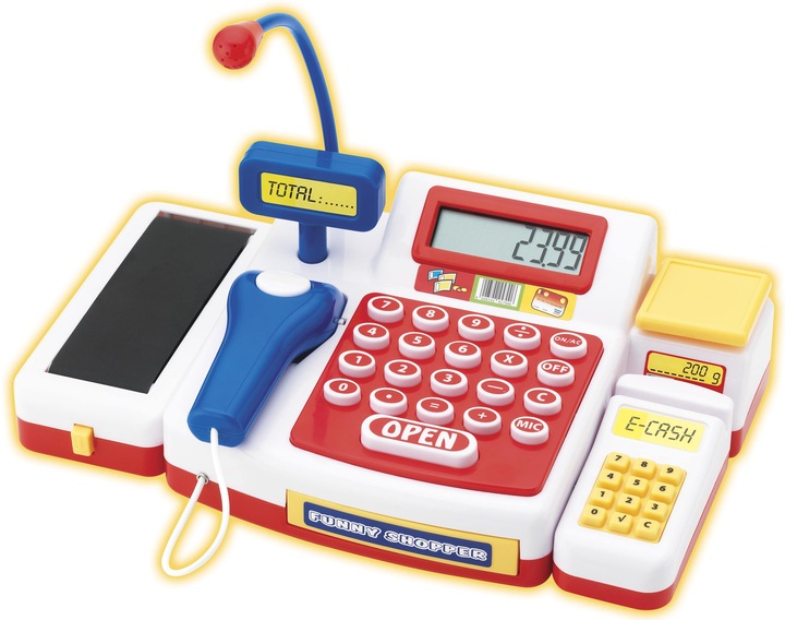 Actual product image Simba Supermarket checkout with scanner