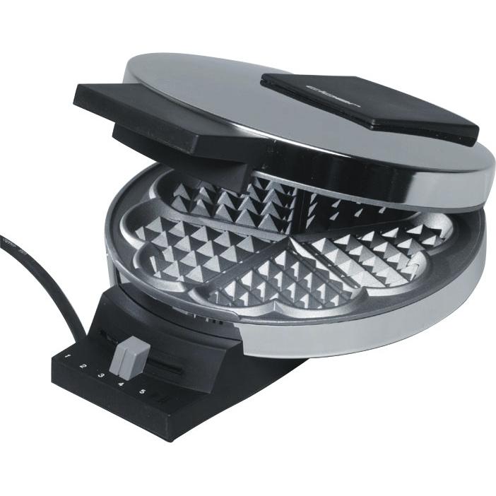 Thumbnail - Cloer Waffelautomat, Waffeleisen, Schwarz, Silber