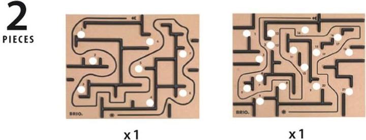 Image du produit Brio Plaques de rechange du labyrinthe (Allemand, Anglais, Italien)