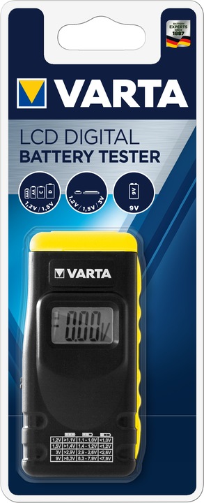 Productafbeelding Varta LCD Digitale Batterijtester