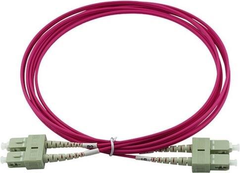Produktbild CBO LWL Patchkabel SC / SC MM OM4 magenta 7,5m (7.50 m)