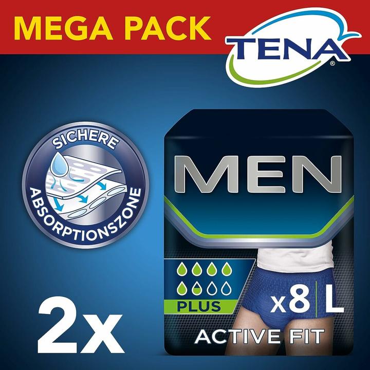 Image du produit Tena ajustement actif (8 x, L, XL)