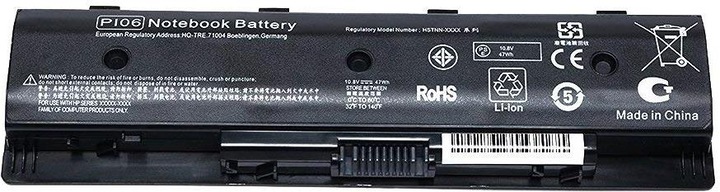 Actual product image HP 710417-001 Notebook battery (6 Cells, 2800 mAh)