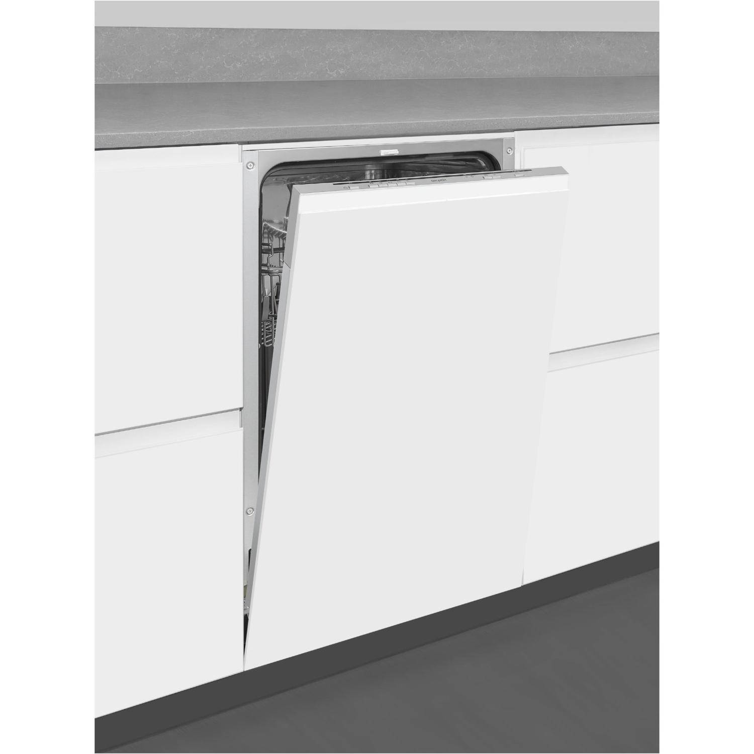 Thumbnail - Exquisit EGSP 1012-E-030E silber, Geschirrspüler Einbau, Silber