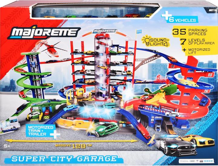 Produktbild Majorette Super City Garage + 6 vehicles
