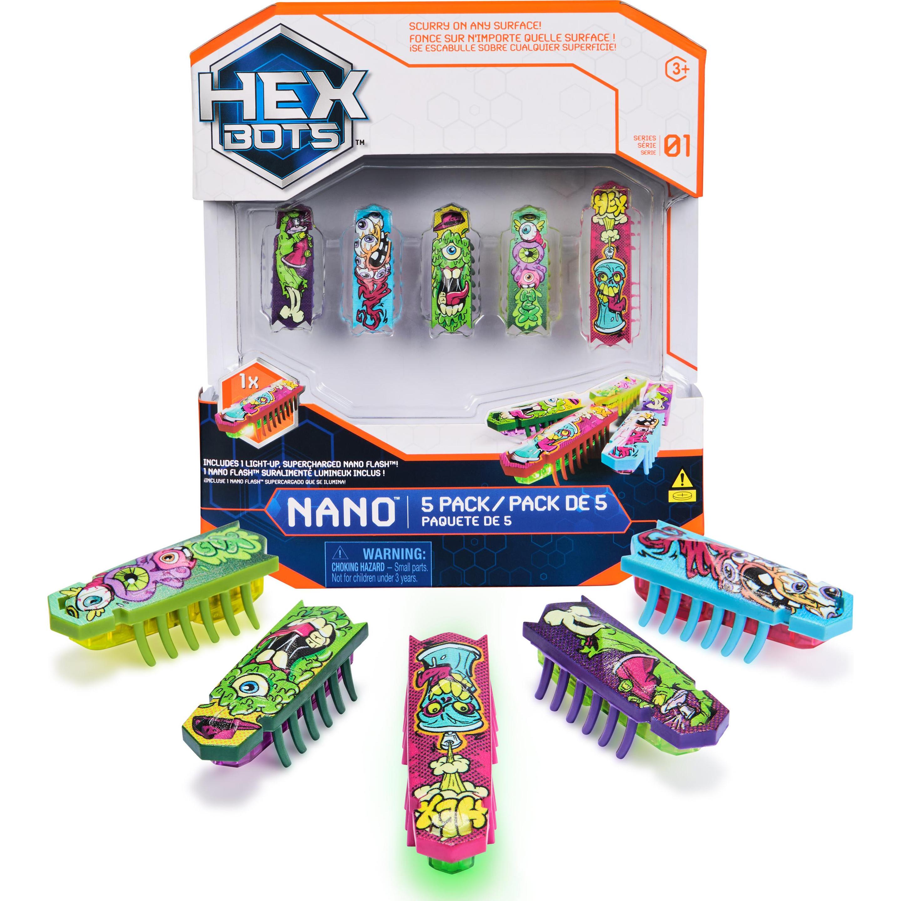 Hexbots Nano Flash confezione da 5