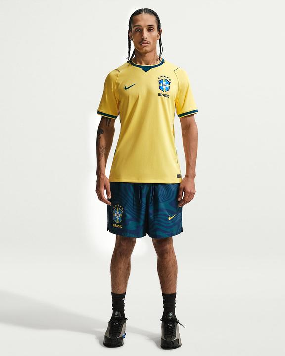 Immagine prodotto Nike Maglia da Casa Gialla Stadio Brasile 2026 (XL)