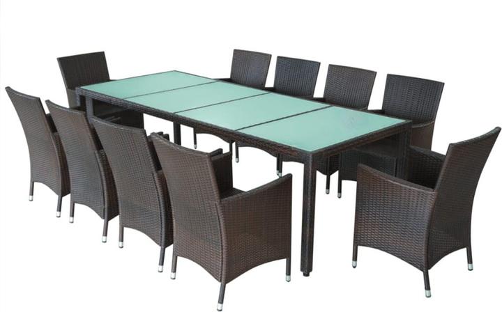 Produktbild vidaXL Gartenmöbel-Set (250 x 100 x 74 cm)