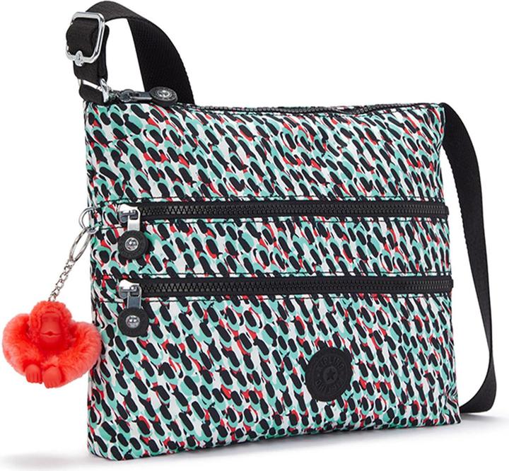 Actual product image Kipling Basic Print Alvar Medium Crossbody