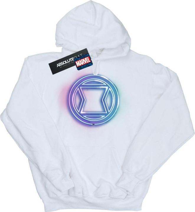 Actual product image Mens Black Widow Neon Logo Hoodie (5XL)