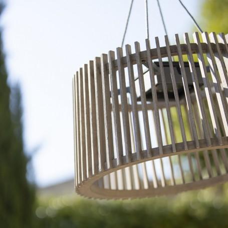 Actual product image Les Jardins Solar-Stehleuchte Skaal 220 cm Ref. TINKA69+TECK127 (500 lm)