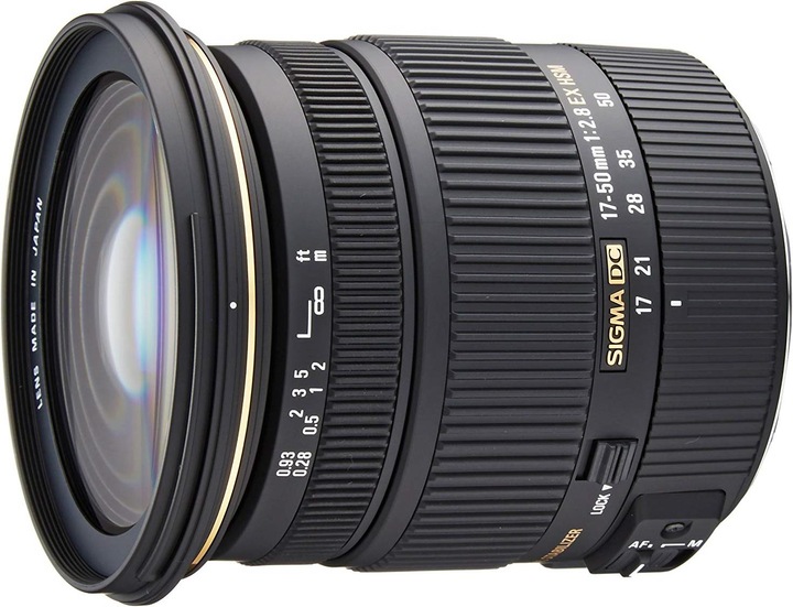 Produktbild Sigma 17-50mm F2,8 EX DC OS HSM, Canon EF-S (Canon EF-S, APS-C / DX)