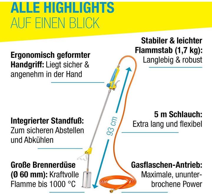 Produktbild Gloria Haus und Garten Thermoflamm bio Professional Plus