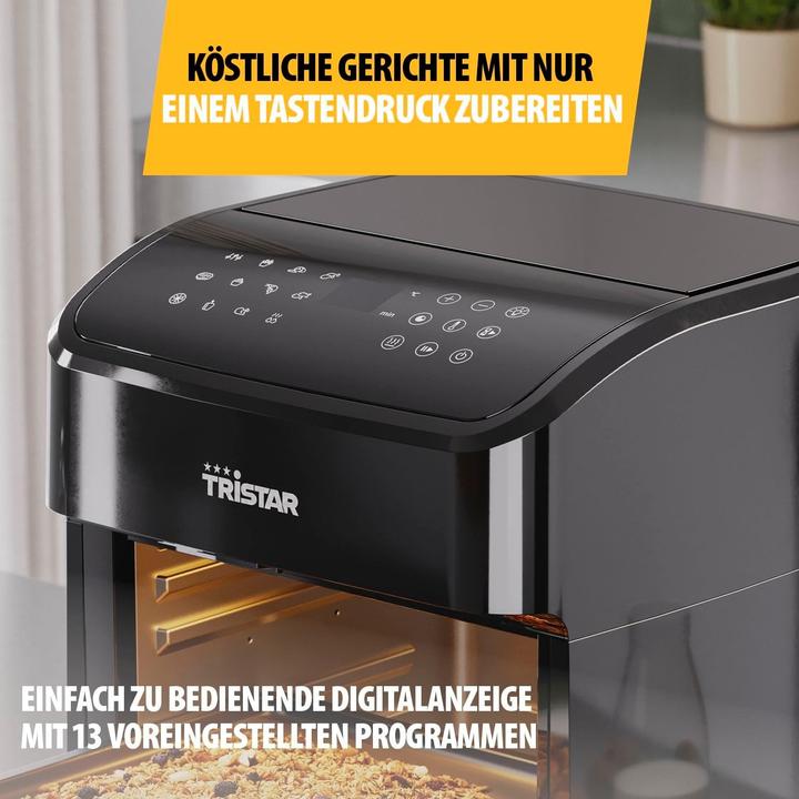 Image du produit Tristar 2-in-1 Mini-Backofen & Heissluftfritteuse FR-9065