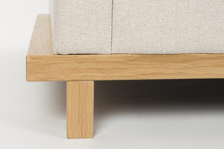 Produktbild Zuiver Sofa Blossom 3-Seater Oak Sand (3-Sitzer)