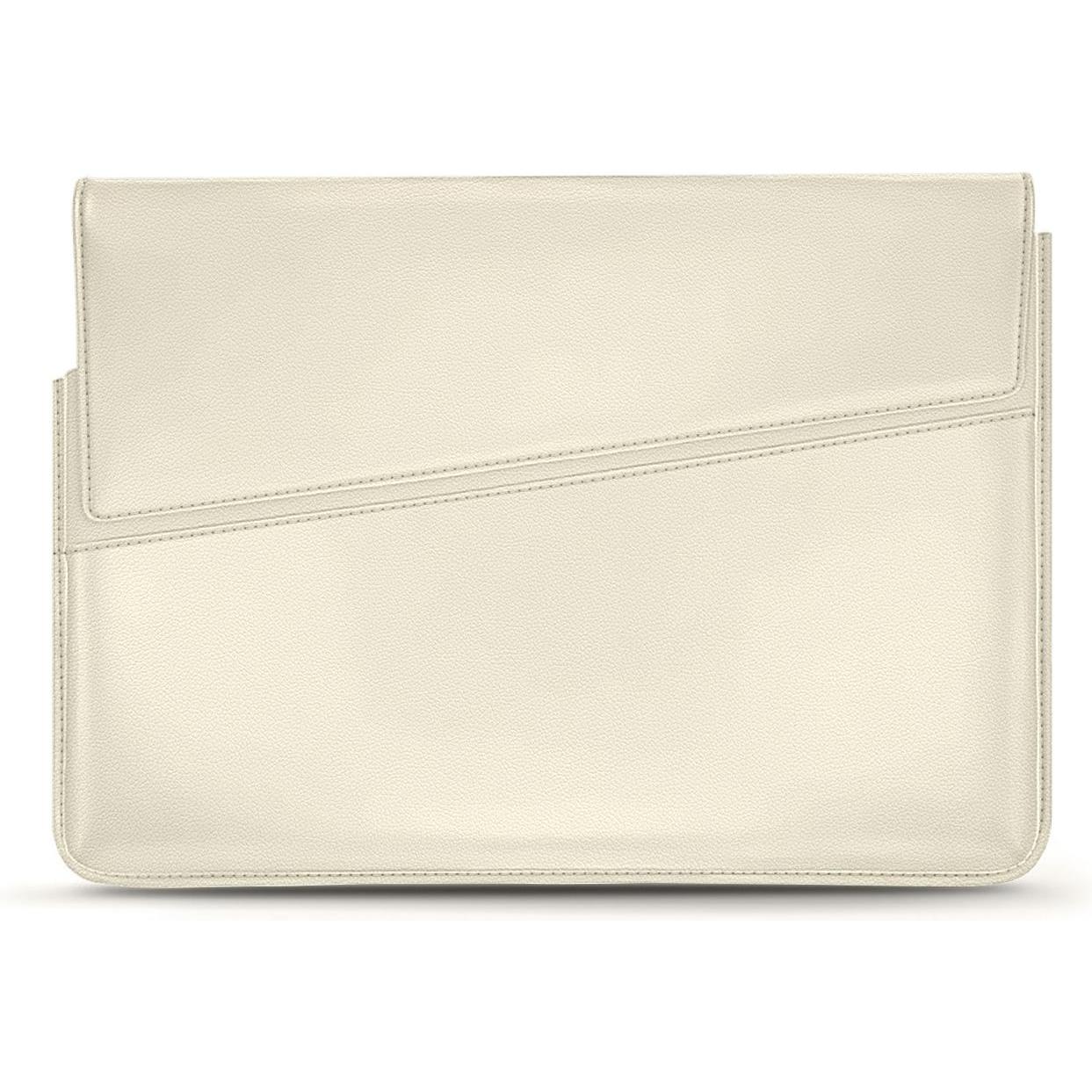 Noreve Lederhülle (15"), Notebooktasche, Weiss