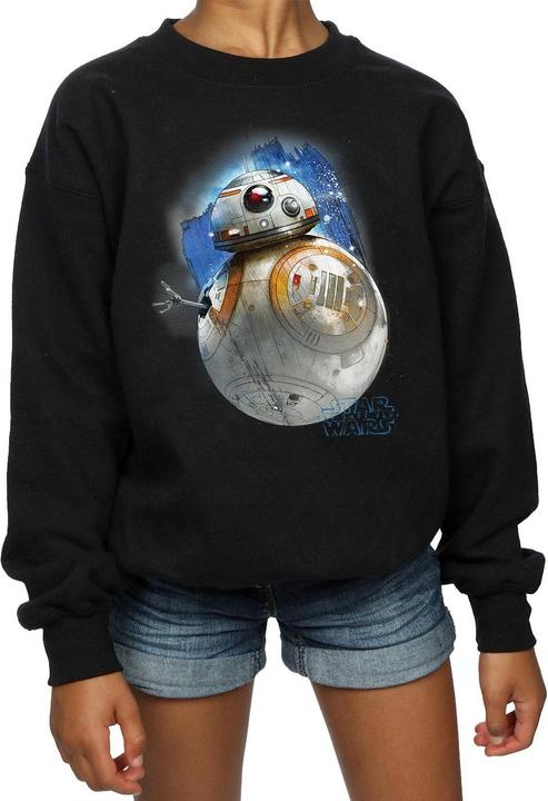 Produktbild Star Wars The Last Jedi BB8 Brushed Sweatshirt Mädchen (140, 146)