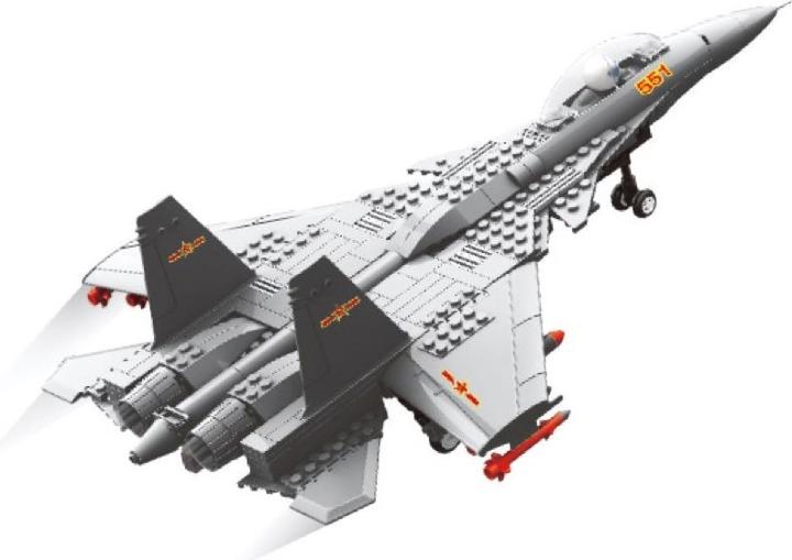 Actual product image Wange J15 fighter jet