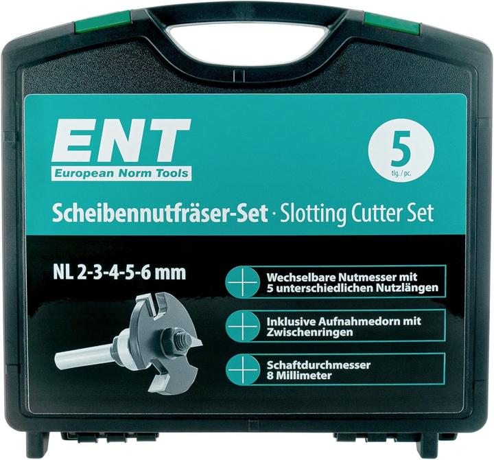 Produktbild Hws Scheibennutfräser-Set