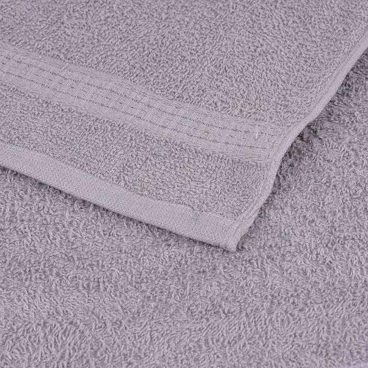 Immagine prodotto vidaXL Asciugamani da bagno 4 pz. Grigio 100x150 cm 360 g/m² 100% cotone Asciugamano da doccia (100 x 150 cm)