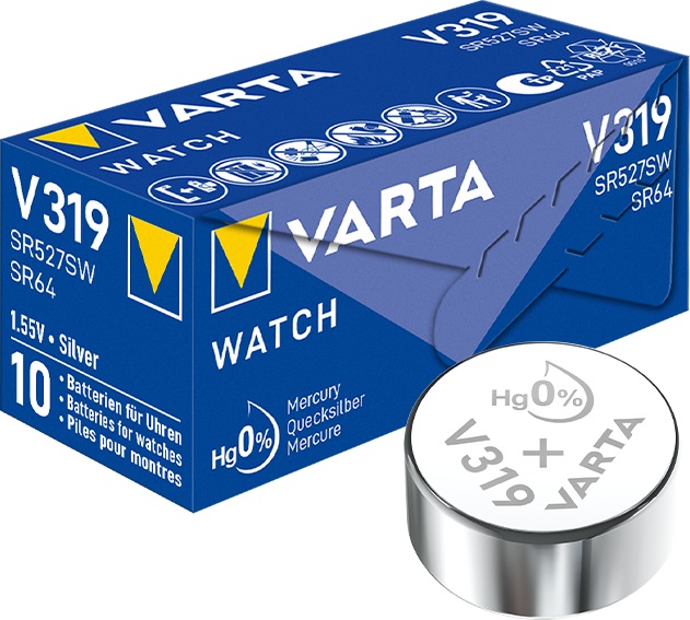 Produktbild Varta Watch V319 (10 Stk., SR64, 21 mAh)