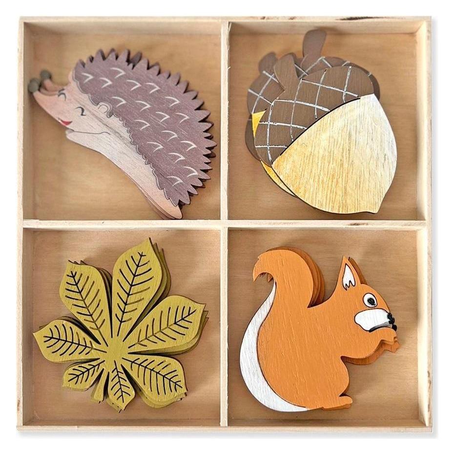 Dalprint Holzformen Wald 7cm 16St (58220909)