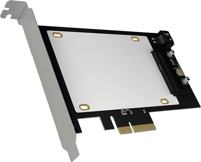 Actual product image Icy Box IcyBox PCIe Card IB-PCI2017-U2 U.2 NVMe, SATA SSD