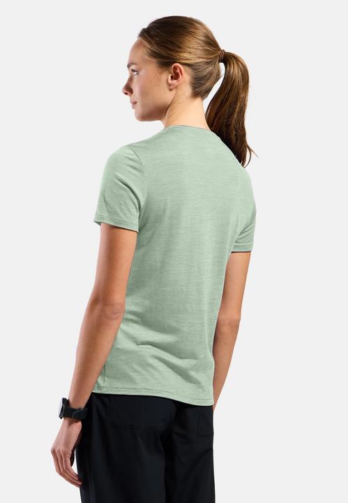 Actual product image Odlo Women's Merino Tencel Plain T-Shirt Crew Neck S/S (M)