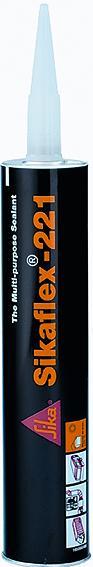 Immagine prodotto Sika Sikaflex 221, 300ml (0.40 kg, Nero, 300 ml)