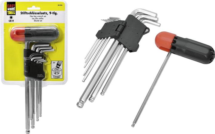 Produktbild Easy Work Sechskant-Stiftschlüsselsatz