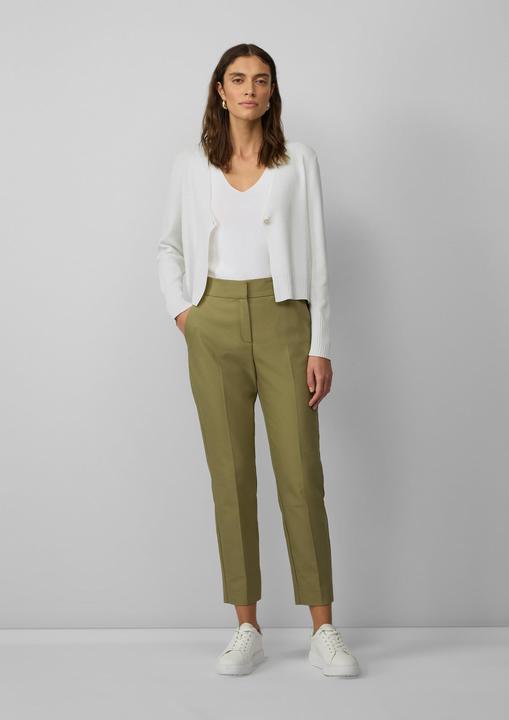 Immagine prodotto S.Oliver Strickjacke Kurzer Feinstrick-Cardigan aus Viskosemix mit Knopf (46)