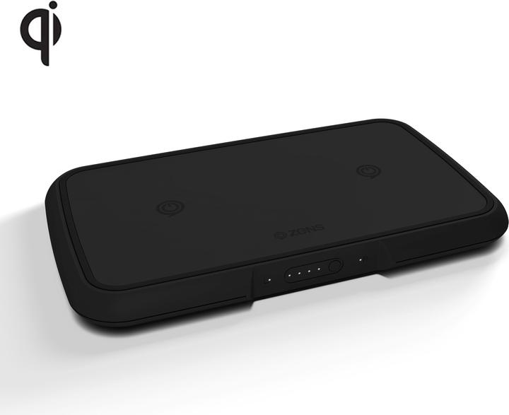 Immagine prodotto Zens Doppia banca di potenza senza fili (9000 mAh, 5 W)