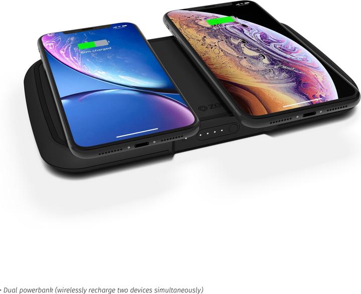Immagine prodotto Zens Doppia banca di potenza senza fili (9000 mAh, 5 W)
