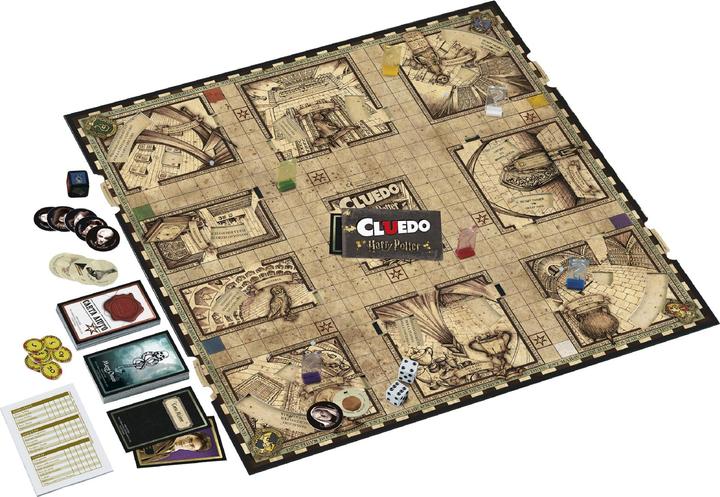 Productafbeelding Hasbro Gaming Cluedo: Tovenaarswereld Harry Potter Editie Bordspel (Italiaans)