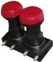 Immagine prodotto Megasat Convertitore d'antenna satellitare Diavolo (Quad LNB, 40mm)