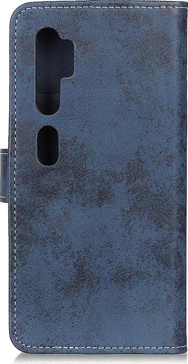 Immagine prodotto Cover-Discount Xiaomi Mi Note 10 - Custodia Vintage Suede Optics Blu Scuro (Xiaomi Mi Note 10)