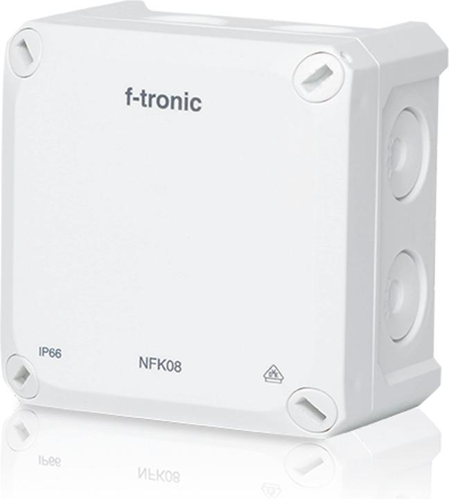 Produktbild F-Tronic 7340198 NEPTUN Abzweigdose Aufputz IP66 Abzweigkasten 85mm weiss