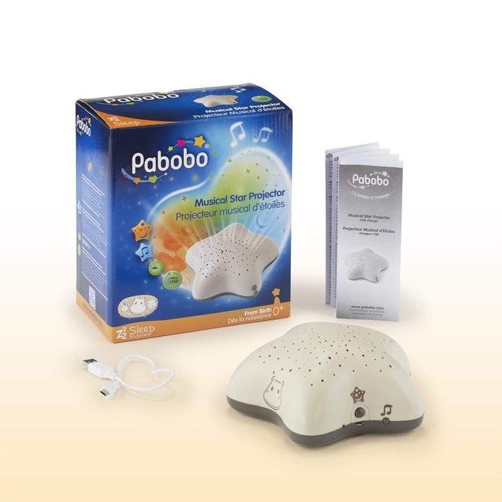 Actual product image Pabobo StarProjector USB